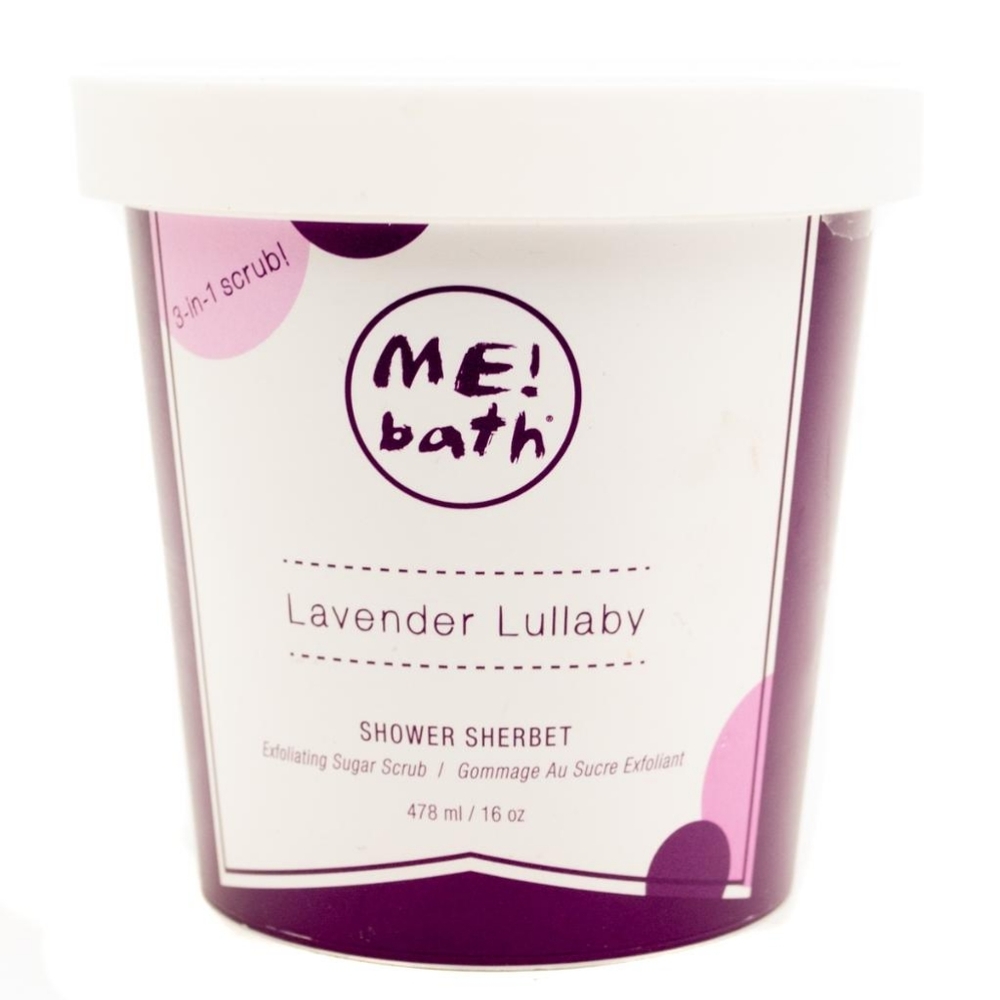 Me! Bath Lavender Lullaby Shower Sherbet Scrub